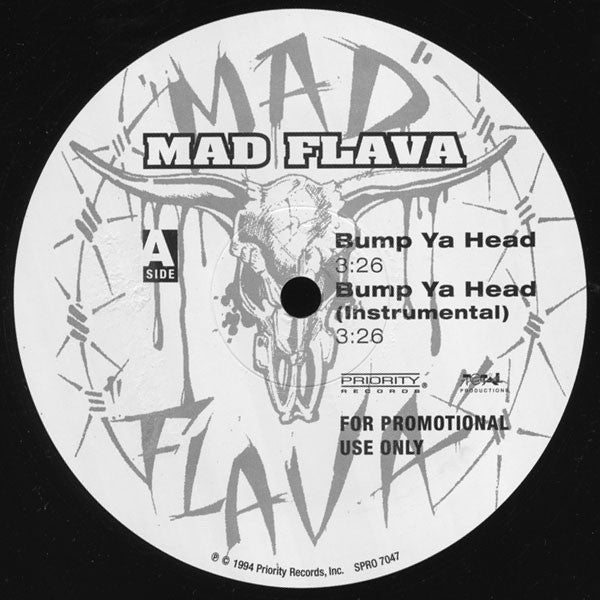 Mad Flava : Bump Ya Head / Housewreckers (12", Promo)