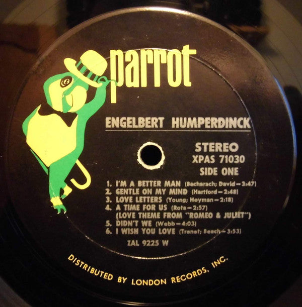 Engelbert Humperdinck : Engelbert Humperdinck (LP, Album)