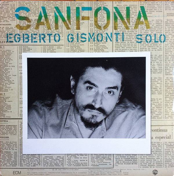 Egberto Gismonti & Academia De Danças : Sanfona (2xLP, Album)