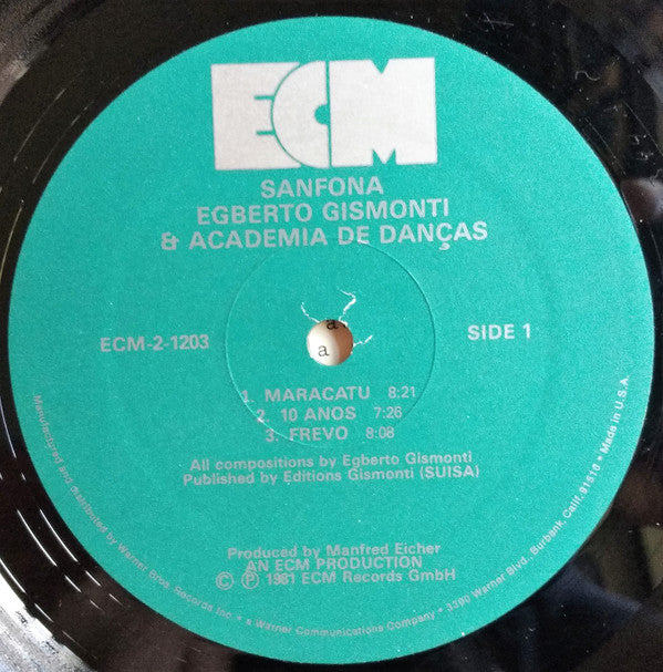 Egberto Gismonti & Academia De Danças : Sanfona (2xLP, Album)