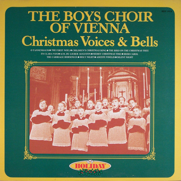 Die Wiener Sängerknaben : Christmas Voices & Bells (LP, Album)