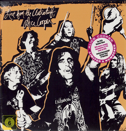 Alice Cooper : Live From The Astroturf (LP, Album, Apr + DVD + Ltd, Num, RE)