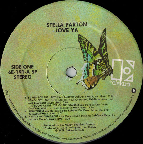 Stella Parton : Love Ya (LP, Album, Spe)