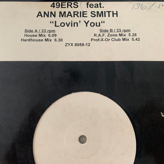 49ers Feat. Ann-Marie Smith : Lovin' You (12", TP)