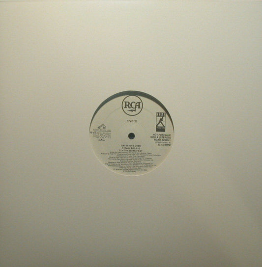 Five Xi : Say It Isn't Over (12", Promo)