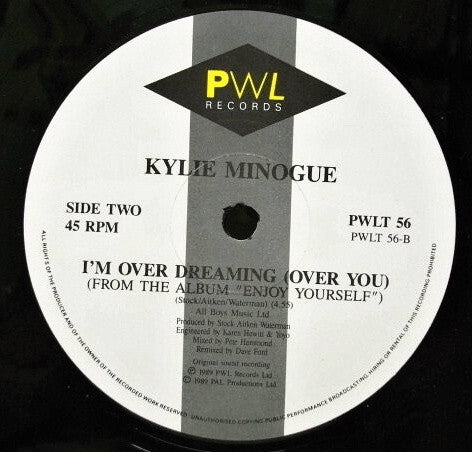 Kylie Minogue : Better The Devil You Know (12", Single, Com)