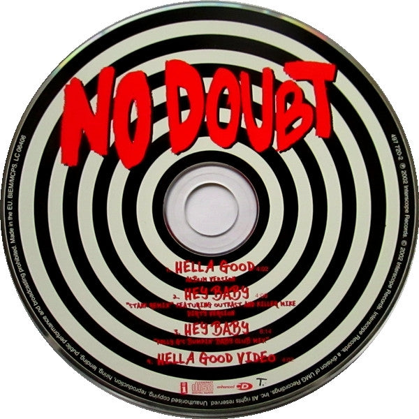 No Doubt : Hella Good (CD, Single, Enh)