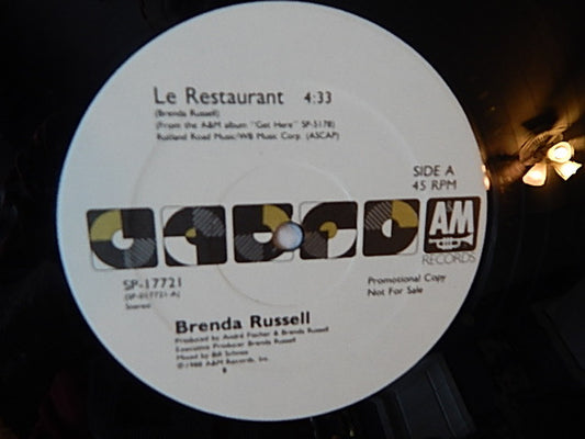Brenda Russell (2) : Le Restaurant (12", Promo)