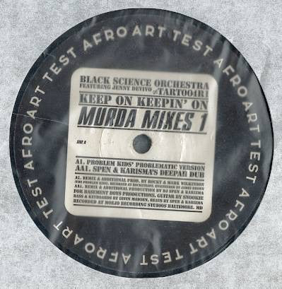 Black Science Orchestra Featuring Jenny Devivo : Keep On Keepin' On (Murda Mixes 1) (12")