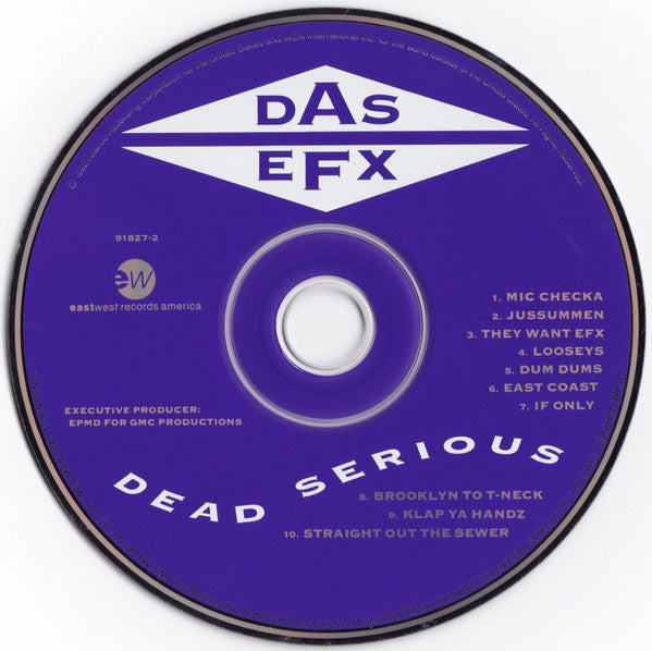Das EFX : Dead Serious (CD, Album)
