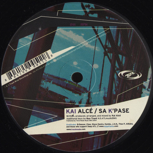 Kai Alcé : Sa K' Pase (12")