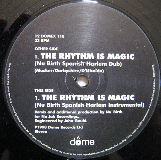 Isabel Fructuoso : The Rhythm Is Magic (Nu Birth Remixes) (12")