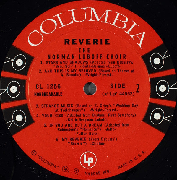 Norman Luboff Choir : Reverie (LP, Album, Mono)