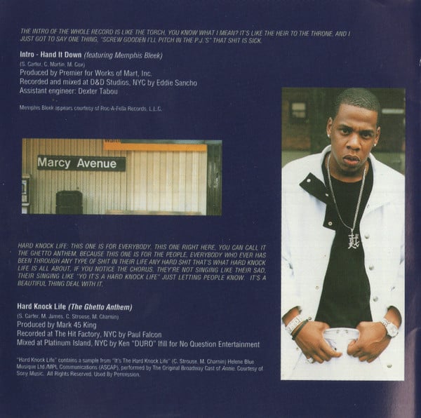 Jay-Z : Vol. 2... Hard Knock Life (CD, Album)