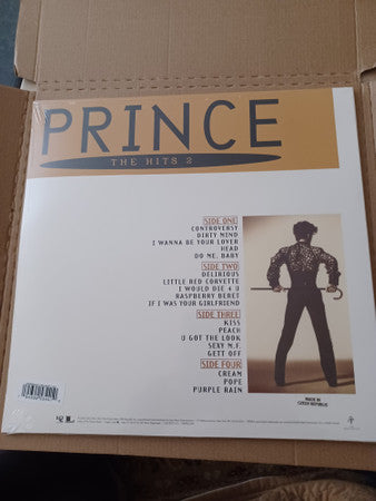 Prince : The Hits 2 (2xLP, Comp, Ltd, RE, Cre)
