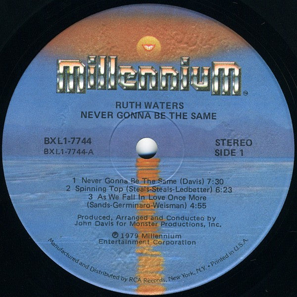Ruth Waters : Never Gonna Be The Same (LP, Album)