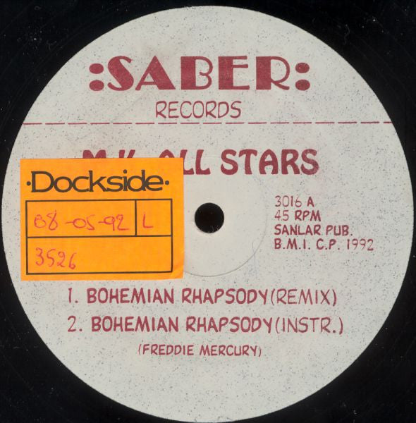M.K. All-Stars : Bohemian Rhapsody (12")