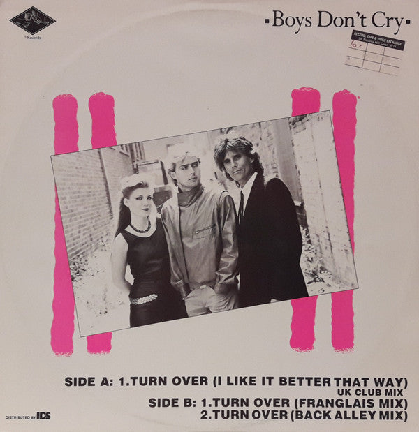 Boys Don't Cry : Turn Over (12", Single)