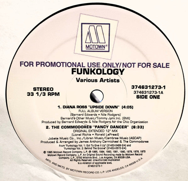 Various : Funkology: Baddest Love Jams (2x12", Comp, Promo)