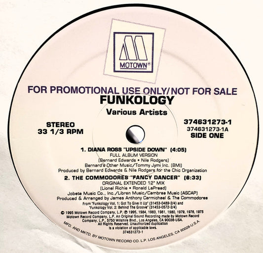 Various : Funkology: Baddest Love Jams (2x12", Comp, Promo)