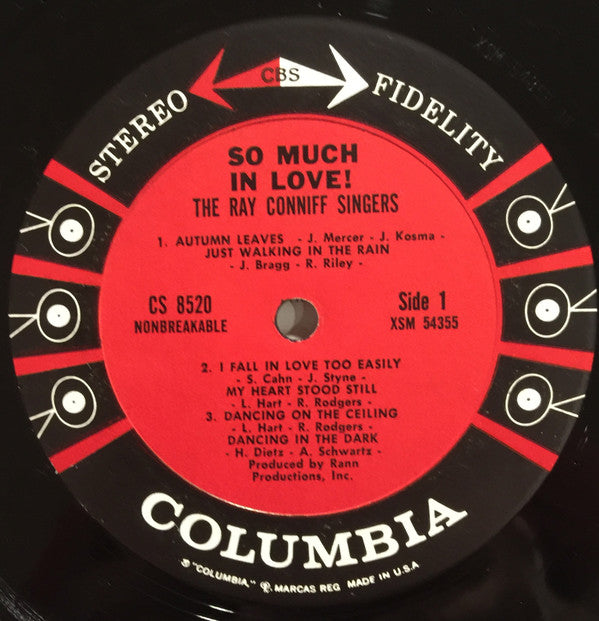 Ray Conniff And The Singers : So Much In Love (LP, Album)