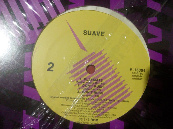 Suavé : Don't Rush (12")