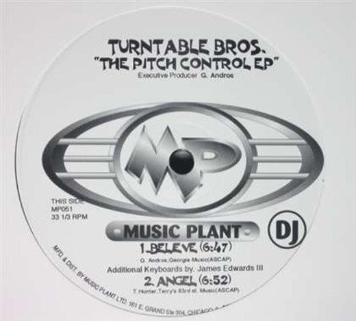 Turntable Brothers : The Pitch Control EP (12", EP, Promo)