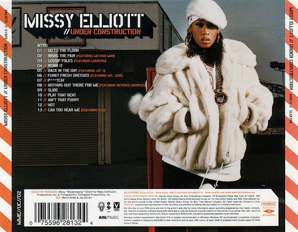 Missy Elliott : Under Construction (CD, Album, Enh)