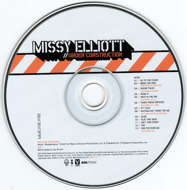 Missy Elliott : Under Construction (CD, Album, Enh)