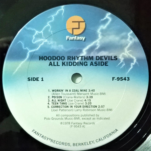 Hoodoo Rhythm Devils : All Kidding Aside (LP, Album)