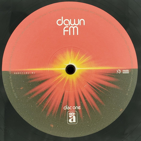 The Weeknd : Dawn FM (2xLP, Album, RSD, Ltd, Alt)