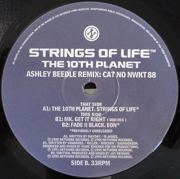 The 10th Planet : Strings Of Life™ (Ashley Beedle Remix) (12")