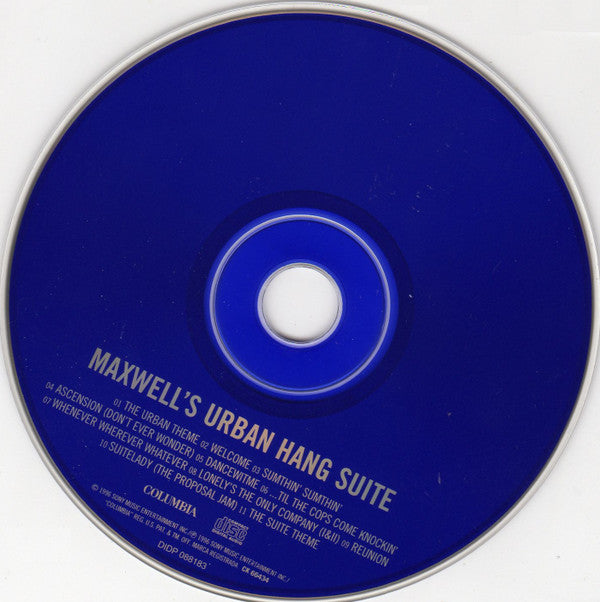 Maxwell : Maxwell's Urban Hang Suite (CD, Album)