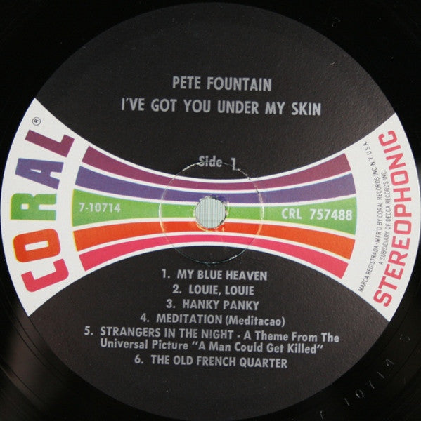 Pete Fountain : I've Got You Under My Skin (LP, Album)