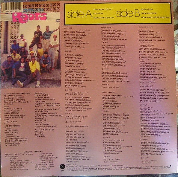 Tambu / Charlies Roots : Culture (LP, Album)