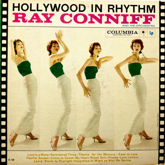 Ray Conniff & His Orchestra : Hollywood In Rhythm (LP, Album, Mono)