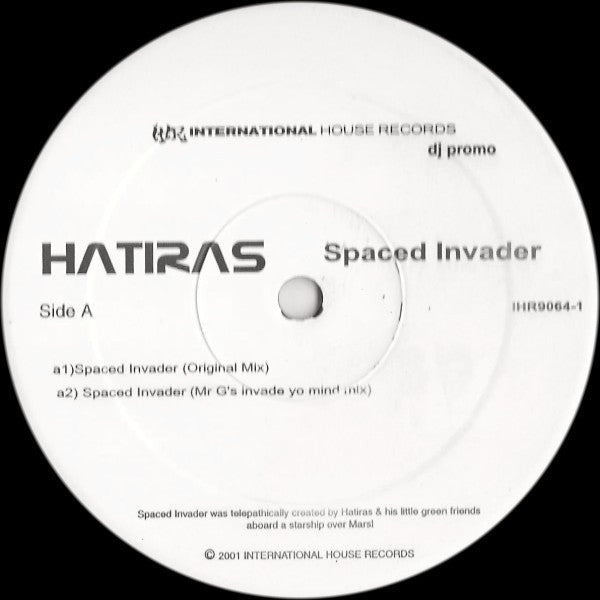 Hatiras : Spaced Invader (2x12", Promo)