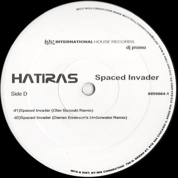 Hatiras : Spaced Invader (2x12", Promo)