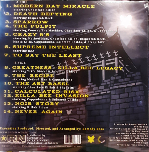 Wu-Tang Clan X Remedy (3) : Remedy Meets Wu-Tang (LP, Album, Ltd, Whi)
