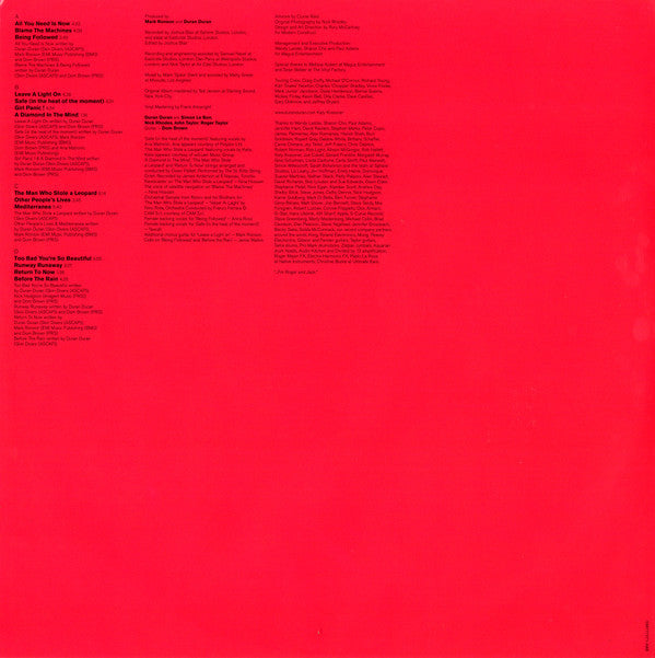 Duran Duran : All You Need Is Now (2xLP, Album, RSD, RE, Mag)