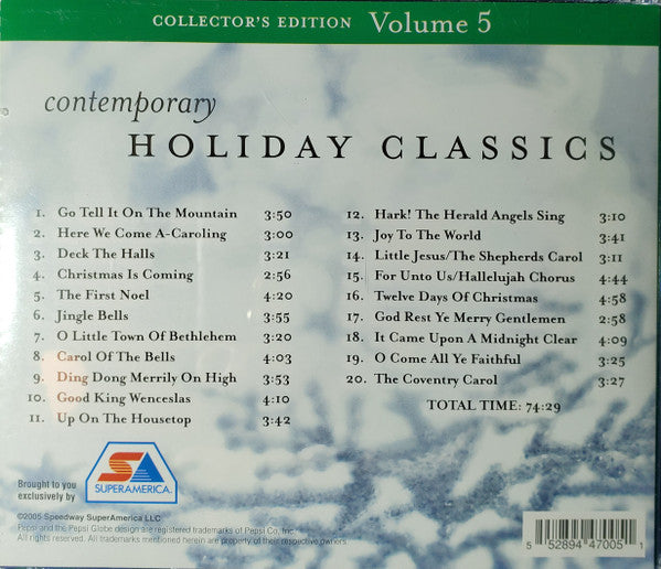 Various : Contemporary Holiday Classics Collector's Edition Volume 5 (CD-ROM)