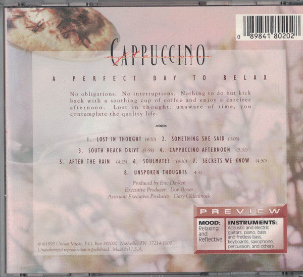 Eric Darken : Cappuccino Afternoon (CD)