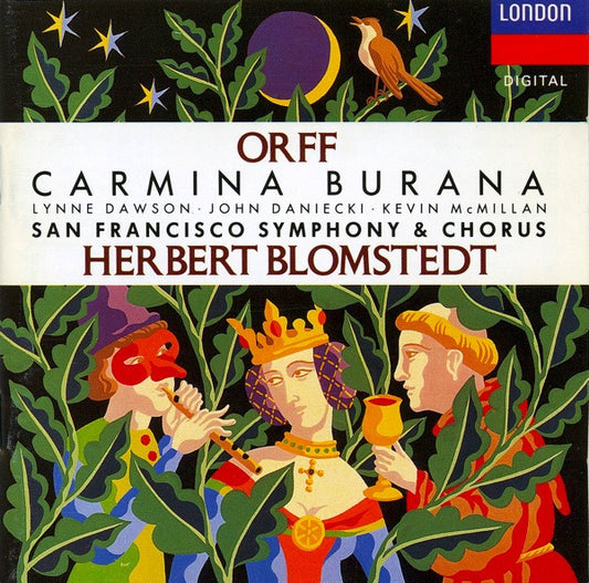 Carl Orff - San Francisco Symphony & San Francisco Symphony Chorus / Herbert Blomstedt : Carmina Burana (CD, Album)