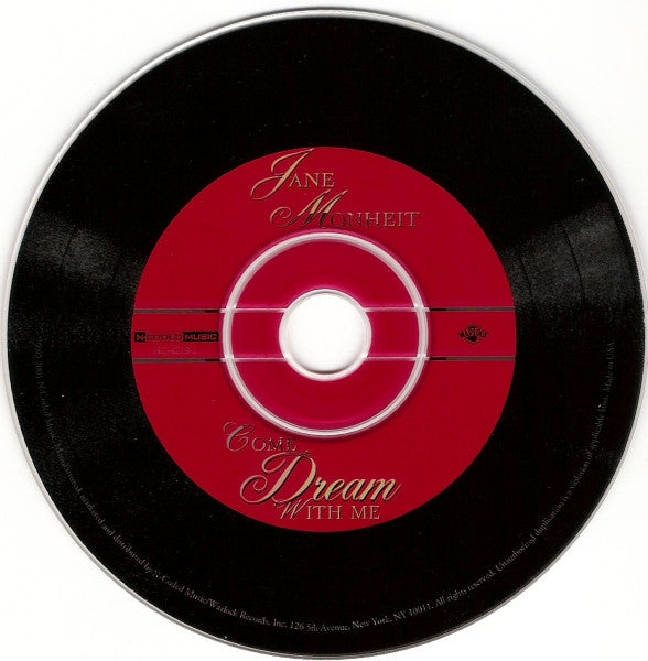 Jane Monheit : Come Dream With Me (CD, Album, Dig)