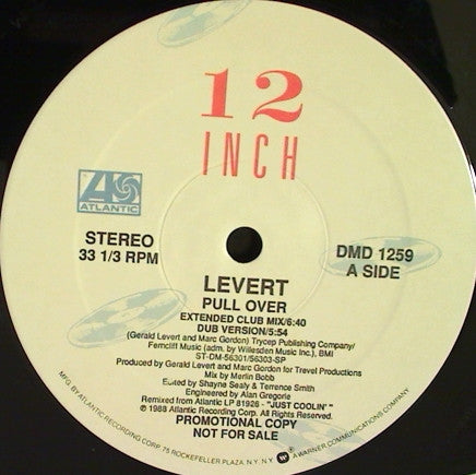 Levert : Pull Over (12", Promo)