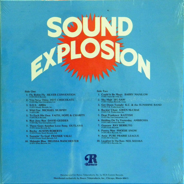 Various : Sound Explosion (LP, Comp)