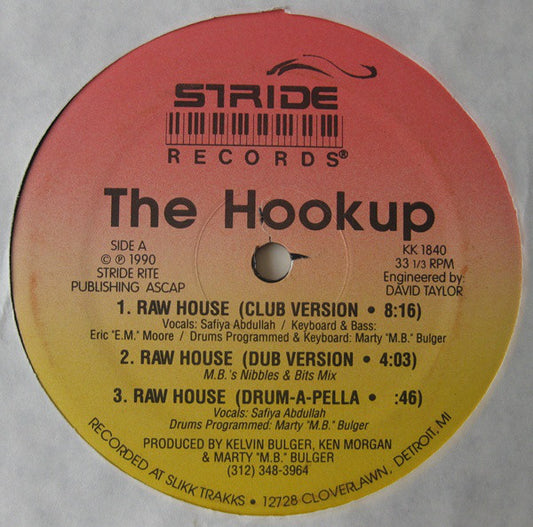 The Hookup : Raw House (12")