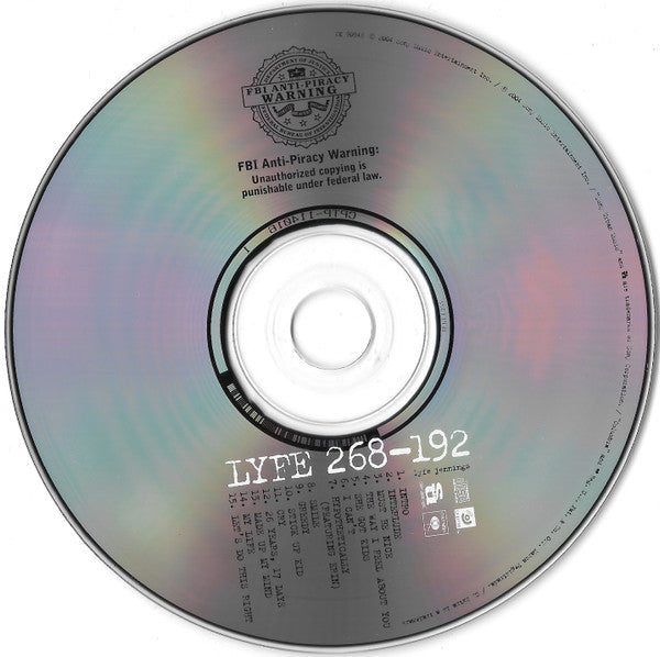 Lyfe Jennings : Lyfe 268-192 (CD, Album, Enh)