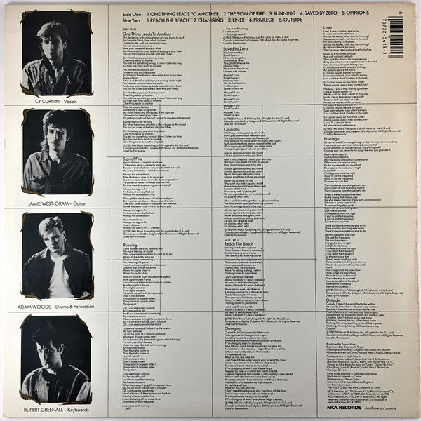 The Fixx : Reach The Beach (LP, Album, RE)