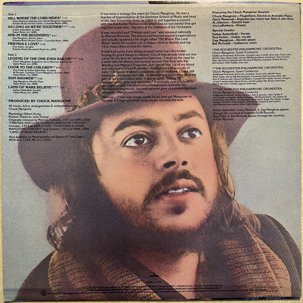 Chuck Mangione : Encore - The Chuck Mangione Concerts (LP, Album, Comp, RE)